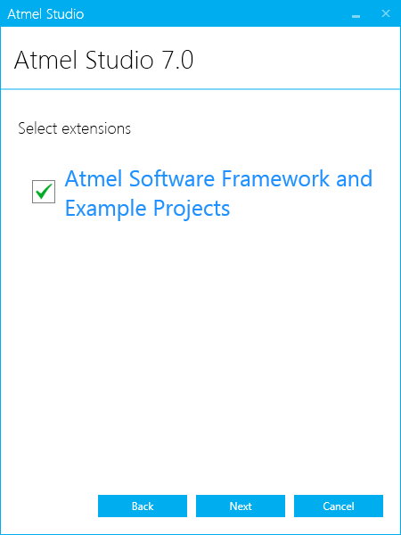 Installing the software framework and example projects